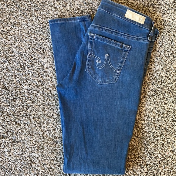 AG Adriano Goldschmied Skinny Ankle Jeans SZ 25 R - Picture 3 of 11